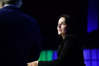 Manon spreekt op PPS congres
