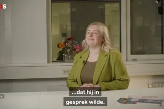Miranda ging in gesprek met haar opa die haar vroeger heeft misbruikt