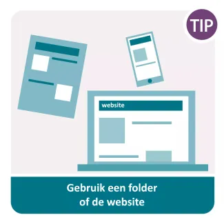 tekening computer en website